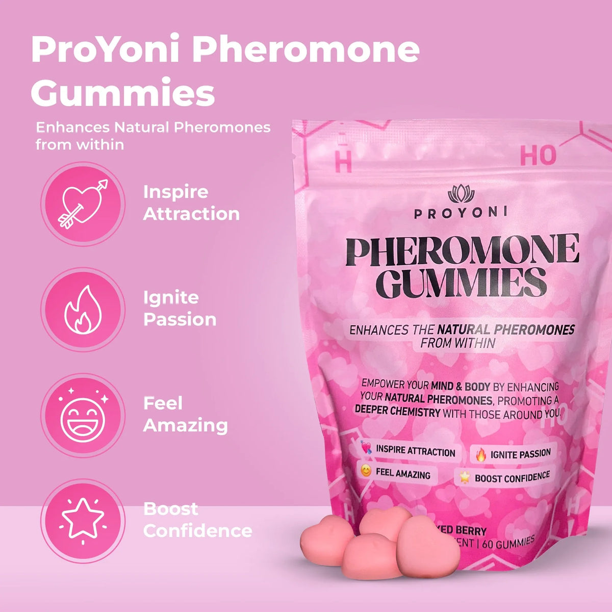 PHEROMONE GUMMIES -BECOME IRRESISTIBLE